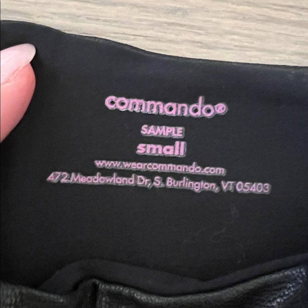 Commando Black Leather leggings - Picture 9 of 9